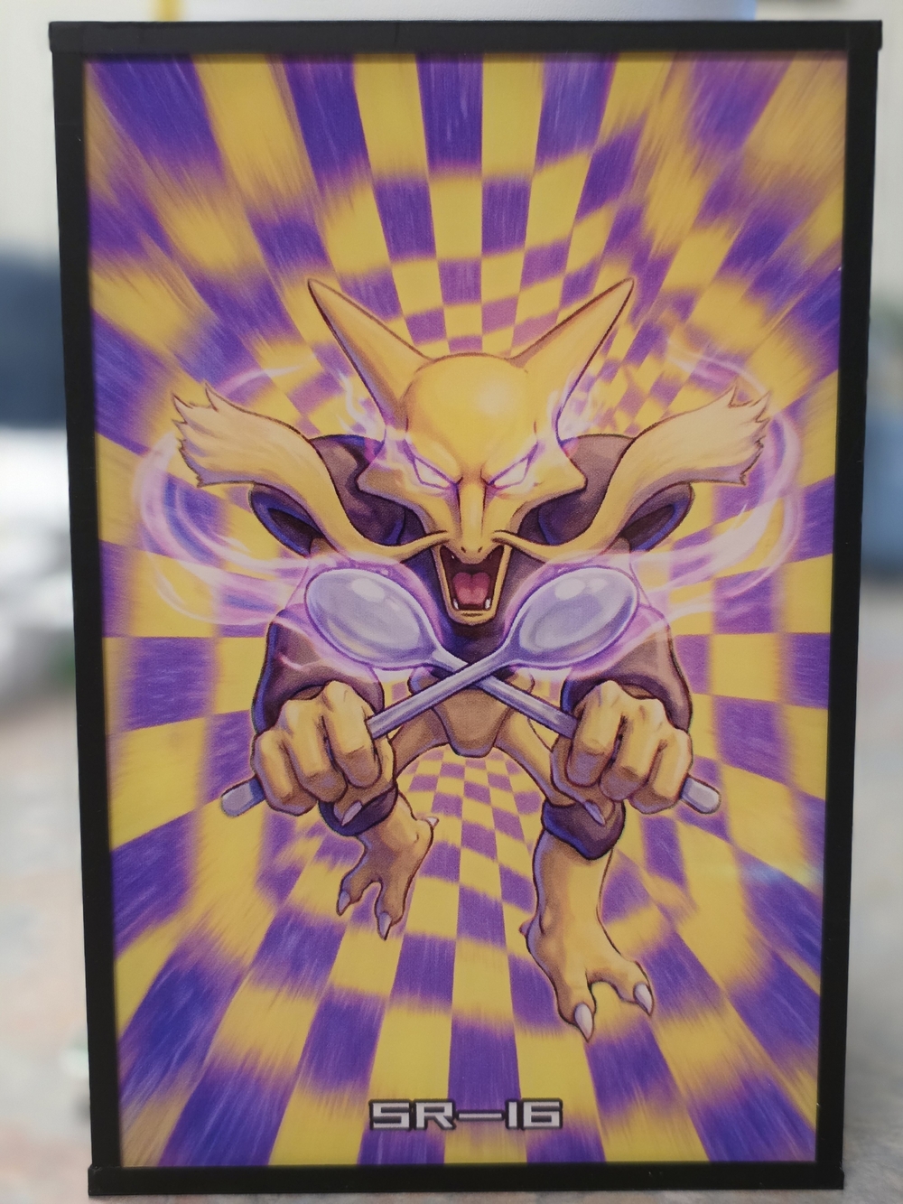 Pokemon Alakazam Hypnotic Art Board